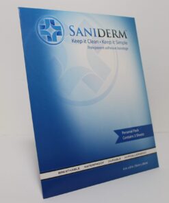 Saniderm Personal Pack 6in x 8in - 3pack